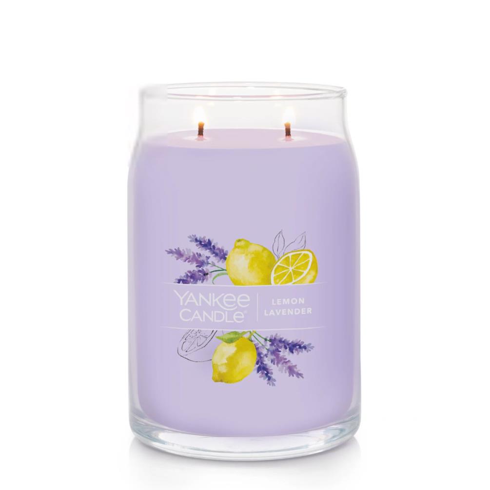 Yankee Candle Lemon Lavender Large Jar Extra Image 1
